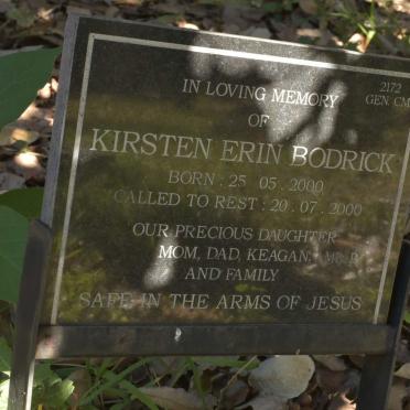 BODRICK Kirsten Erin 2000-2000