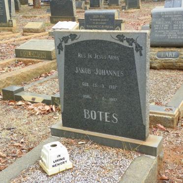 BOTES Jakob Johannes 1937-1947