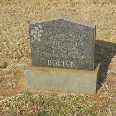 BOLTON Marie Louise 1899-1979