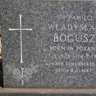 BOGUSZ Wladyslaw 1928-1981