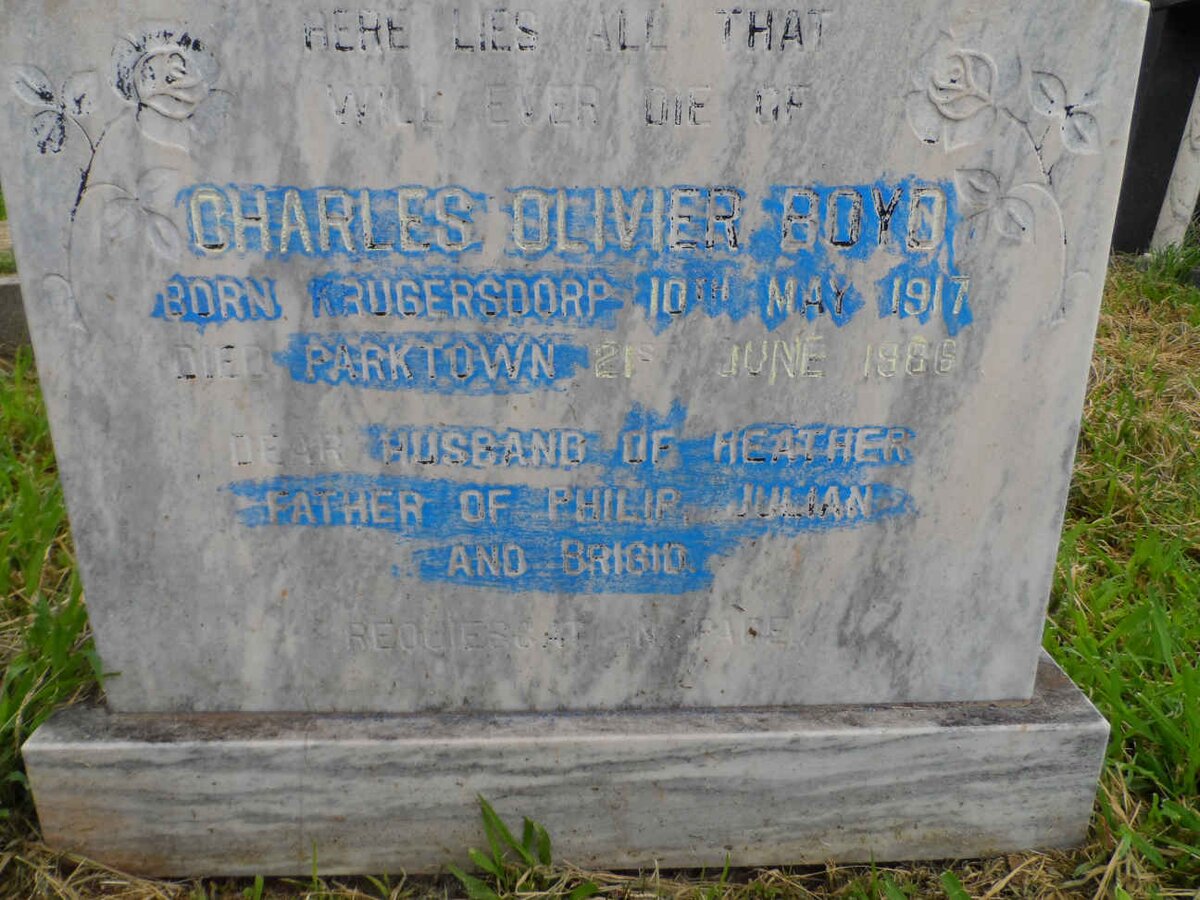 BOYD Charles Olivier 1917-1986