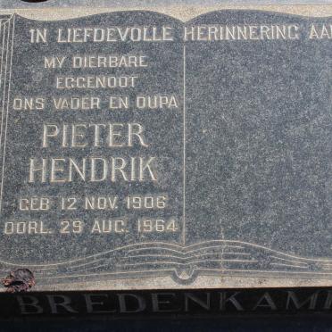 BREDENKAMP Pieter Hendrik 1906-1964