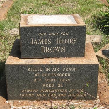 BROWN James Henry -1953