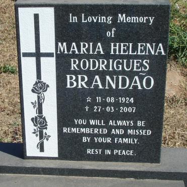 BRANDÃO Maria Helena Rodrigues 1924-2007