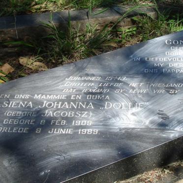 BREET Conrad C.A. 1914-1968 &amp; Nicolasiena Johanna JACOBSZ 1909-1989