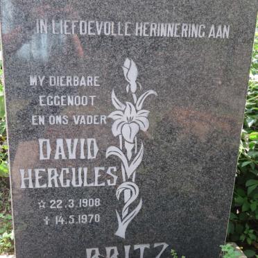 BRITZ David Hercules 1908-1970
