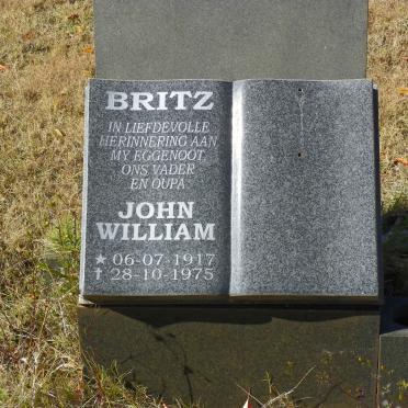 BRITZ John William 1917-1975