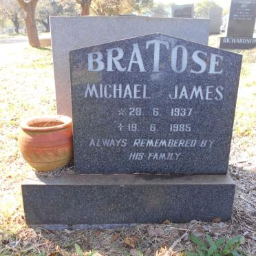 BRATOSE Michael James 1937-1995