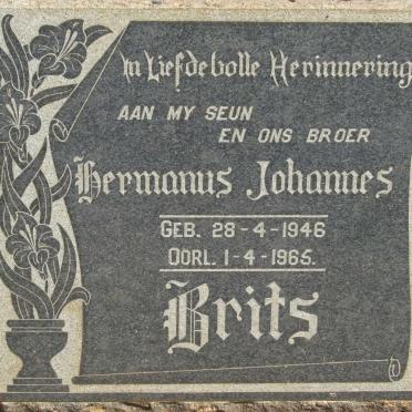 BRITS Hermanus Johannes 1946-1965