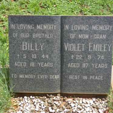 BRUCE Violet Emiley -1974 :: BRUCE Billy -1944
