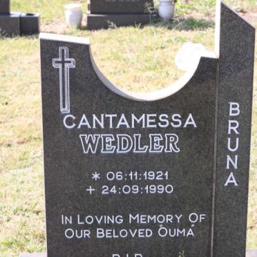BRUNA Cantamessa Wedler 1921-1990