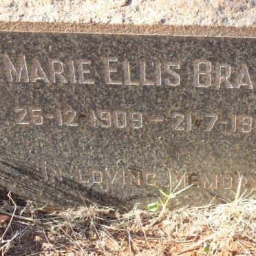 BRALL Marie Ellis 1909-1963