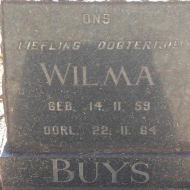 BUYS Wilma 1959-1964