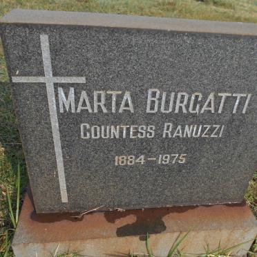 BURGATTI Marta 1884-1975