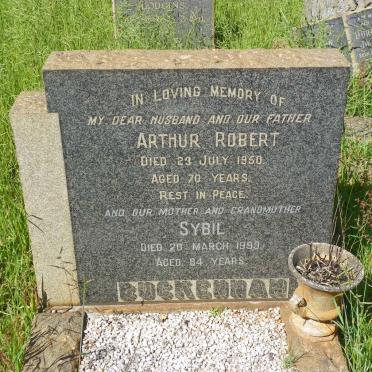 BUCKENHAM Arthur Robert -1950 &amp; Sybil -1999