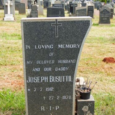 BUSUTTIL Joseph 1912-1970