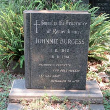 BURGESS Johnnie 1942-1961