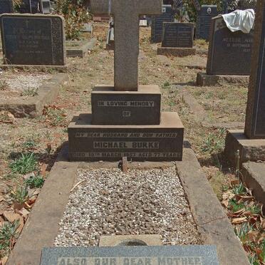 BURKE Michael -1957 &amp; Stella Evelyn 1900-1964