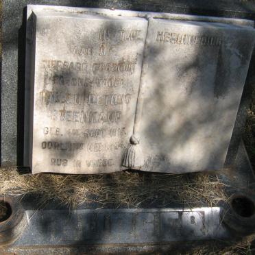 BURGER Willem Petrus Steenkamp 1915-1954