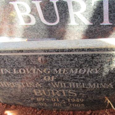 BURTS Wilhelmina Christina 1949-2005