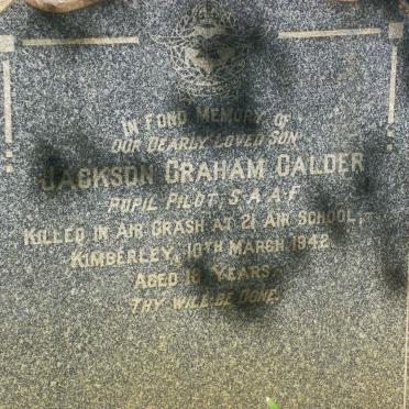 CALDER Jackson Graham -1942