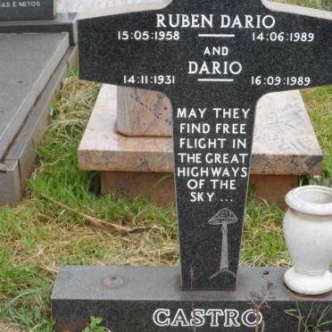 CASTRO Dario 1931-1989 :: CASTRO Ruben Dario 1958-1989