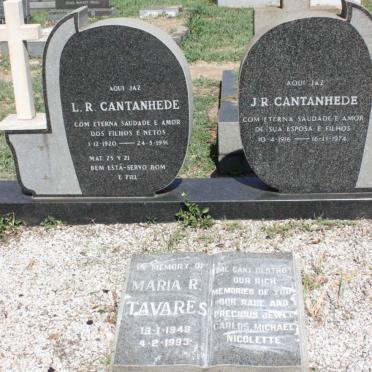 CANTANHEDE L.R. 1920-1991 &amp; J.R. 1916-1974 :: TAVARES Maria R. 1948-1993