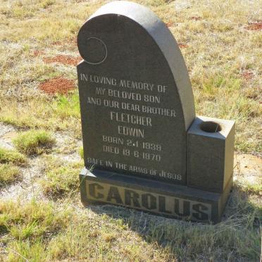 CAROLUS Fletcher Edwin 1939-1970