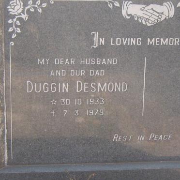 CAROLUS Duggin Desmond 1933-1979