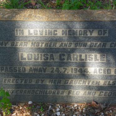 CARLISLE Louisa -1944