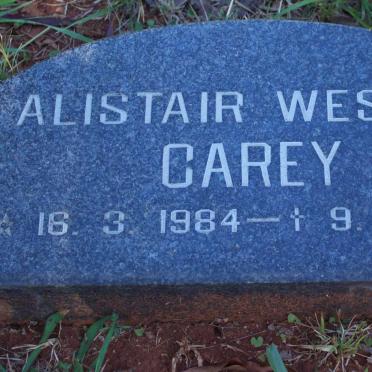CAREY Alistair Wesley 1984-1987