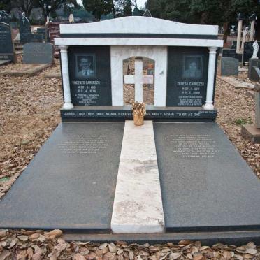 CARROZZO Vincenzo 1918-1978 &amp; Teresa 1927-2008