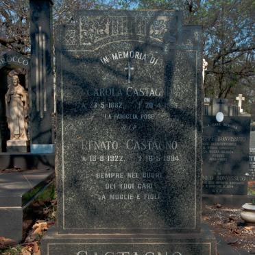 CASTAGNO Carola 1882-1956 :: CASTAGNO Renato 1922-1984