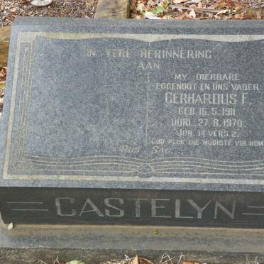 CASTELYN Gerhardus F. 1911-1970