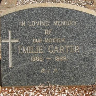 CARTER Emilie 1886-1968