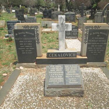 CEKALOVICH Matty 1873-1954 :: CEKALOVICH Rod 1875-1959