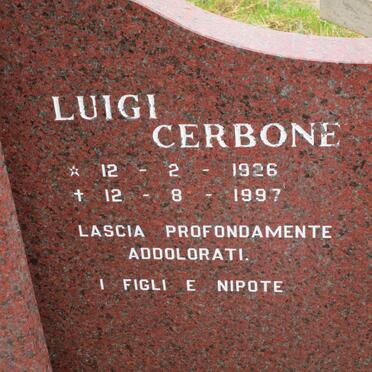 CERBONE Luigi 1926-1997 &amp; Maria Brandi 1934-1987