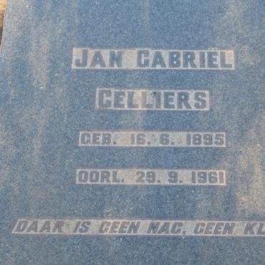 CELLIERS Jan Gabriel 1895-1961
