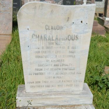 CHARALAMBOUS Claudine nee MILO 1955-1983