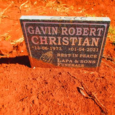 CHRISTIAN Gavin Robert 1973-2021