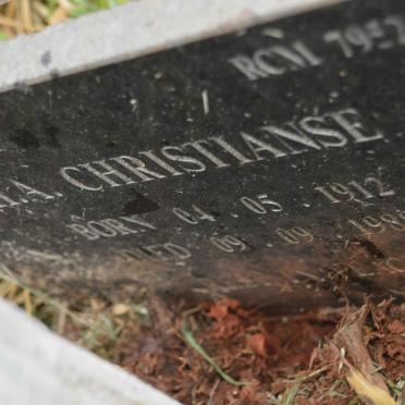 CHRISTIANSE H.A. 1912-1988