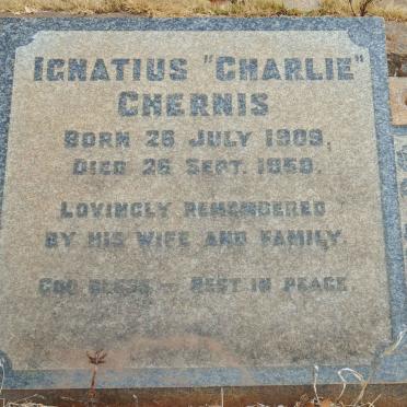 CHERNIS Ignatius 1909-1959