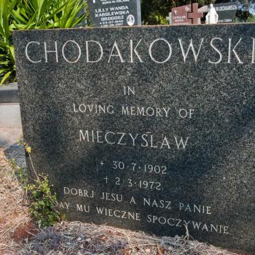 CHODAKOWSKI Mieczyslaw 1902-1972