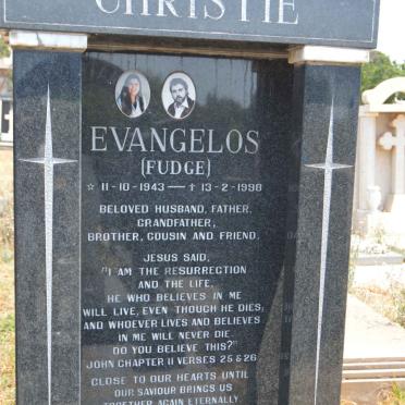 CHRISTIE Evangelos 1943-1998