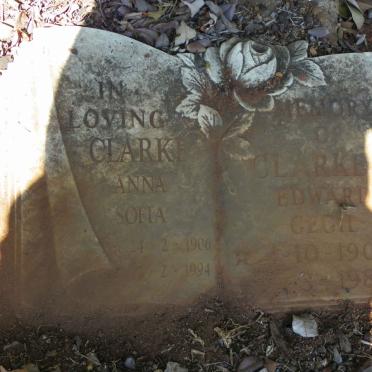 CLARKE Edward Cecil 1903-1980 &amp; Anna Sofia 1906-1994