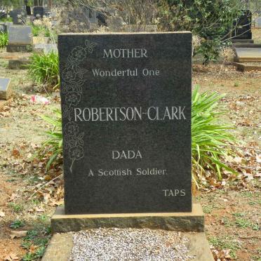 CLARK, ROBERTSON-