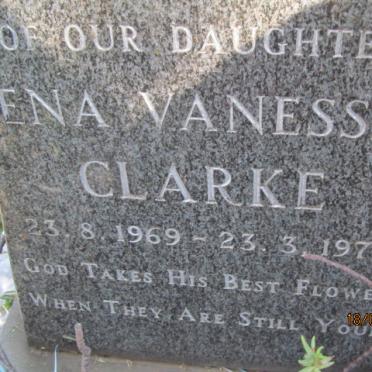 CLARKE Ena Vanessa 1969-1973