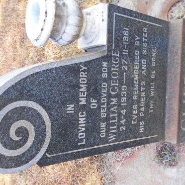 CLIFFORD William George 1939-1961
