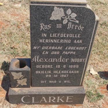 CLARKE Alexander 1899-1967