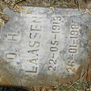 CLAASSEN O.H. 1913-1987